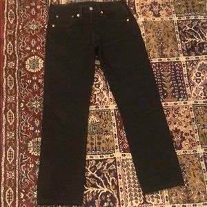 Black Levi 501 Jeans
